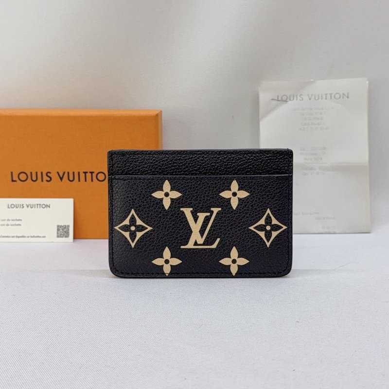 LV Monogram雙色名片夾-1