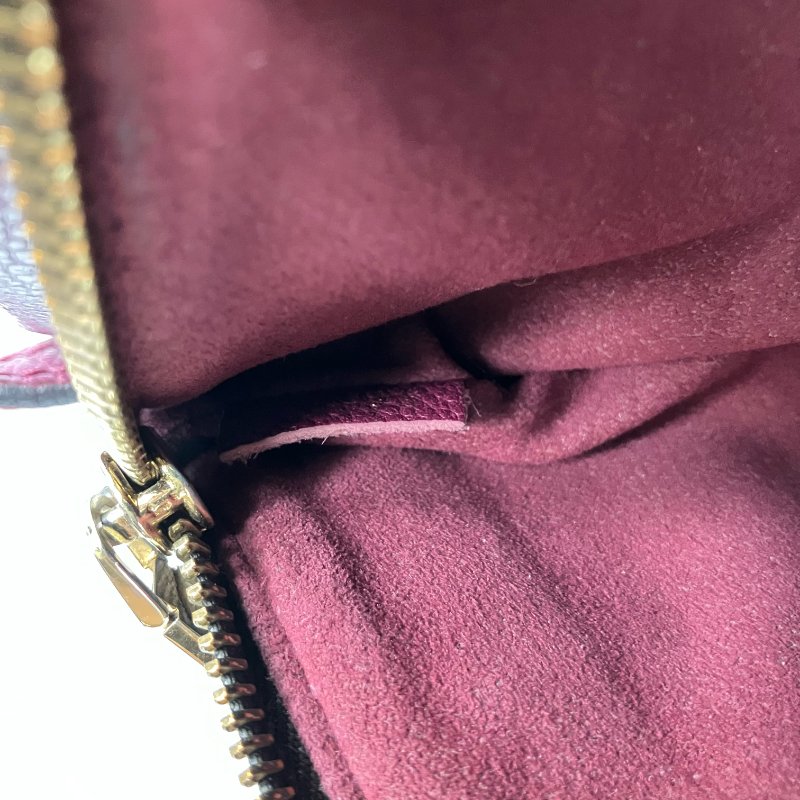 △ Louis Vuitton 路易威登 Twinset Twice Brown, Purple Red Calfskin, Coated Canvas Monogram Cross-body Bag M50183 啡色, 紫紅色小牛皮, 塗層帆布經典花紋斜背袋 M50183 -257024542-18