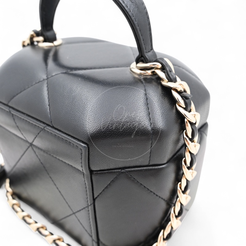 [Pre-owned] Chanel 2020s CC Vanity Handbag-7