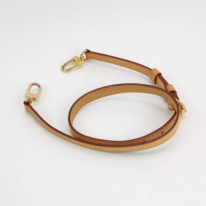 Louis Vuitton(LV)Brea醫生包中號植鞣革漆皮純色老花鉚釘裝飾單肩包-8