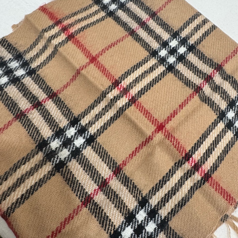 Burberry 圍巾 秋冬 特價出清 中古 vintage-10