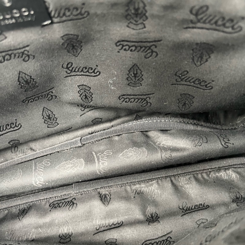 💗香緹國際精品💗 706 Gucci 亮面黑老花肩背包-11