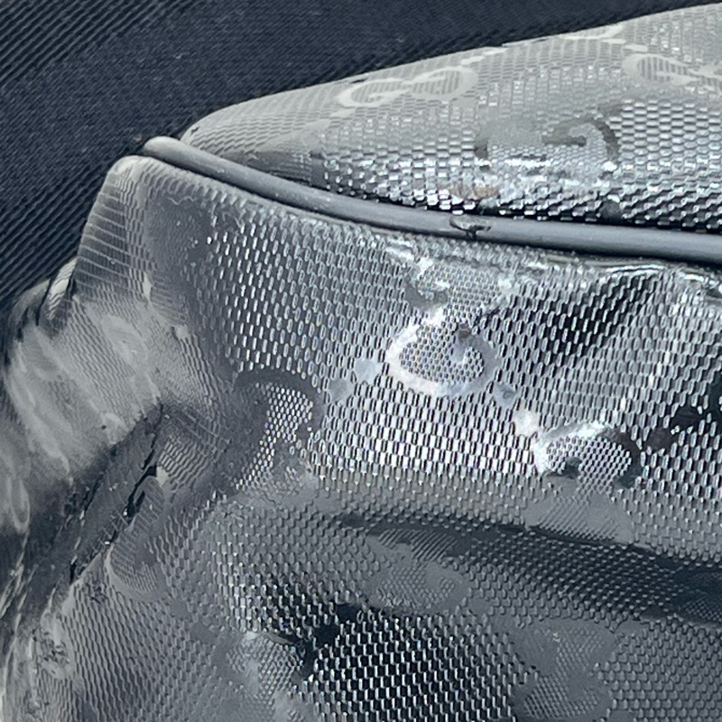 💗香緹國際精品💗 706 Gucci 亮面黑老花肩背包-12