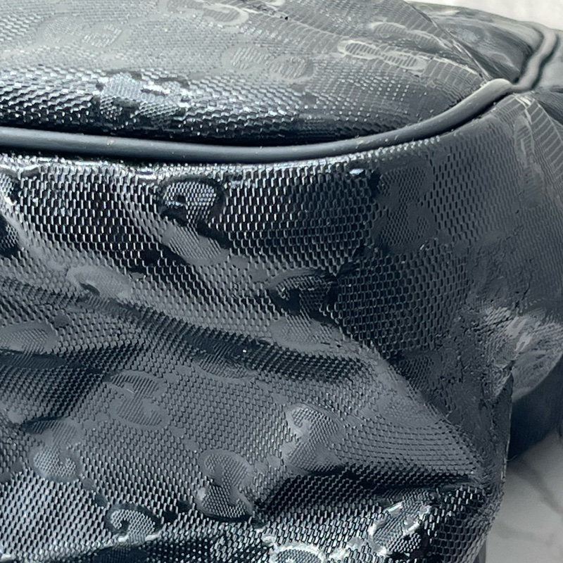 💗香緹國際精品💗 706 Gucci 亮面黑老花肩背包-13