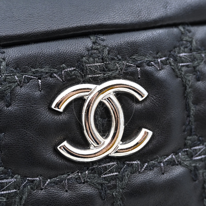 [Pre-owned] Chanel Tweed On Square Stitch Bubble Bag-23