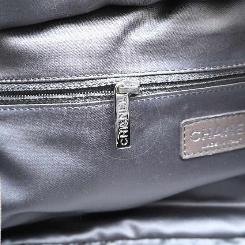 [Pre-owned] Chanel Tweed On Square Stitch Bubble Bag-24