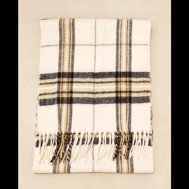 Etro 褐色巴洛克風格羊毛圍巾-10