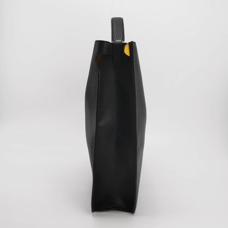Fendi Peekaboo躲貓貓牛皮純色扭鎖子母包斜挎包單肩包-3