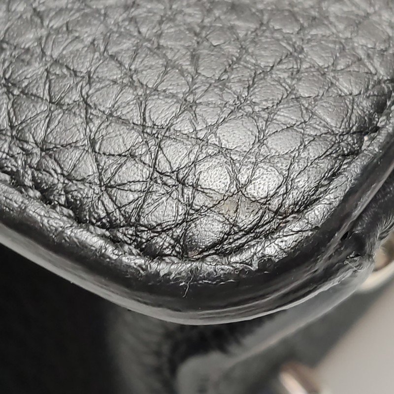 Fendi Peekaboo躲貓貓牛皮純色扭鎖子母包斜挎包單肩包-14