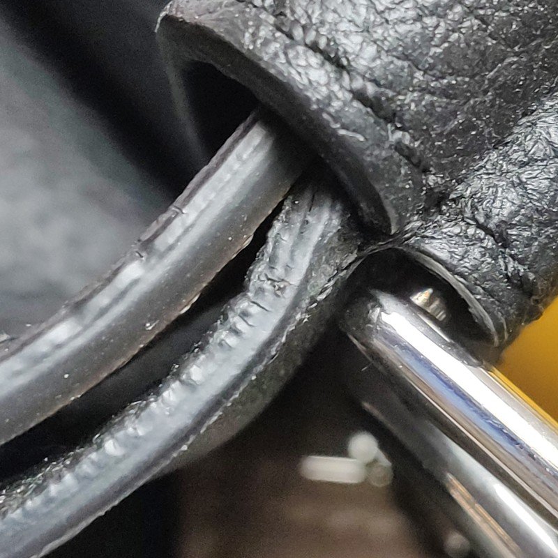 Fendi Peekaboo躲貓貓牛皮純色扭鎖子母包斜挎包單肩包-16