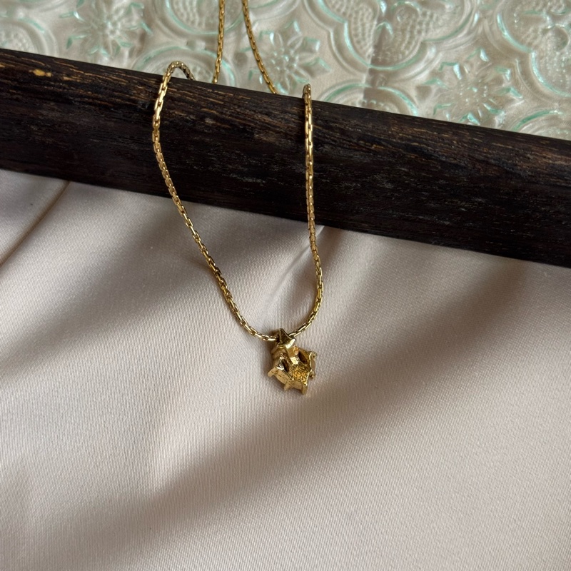 Christian Dior 迪奧 萊茵石梨形項鏈 頸鏈-6