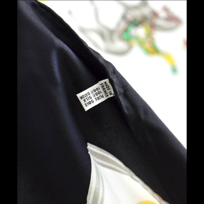 celine凱旋門騎士絲巾-8