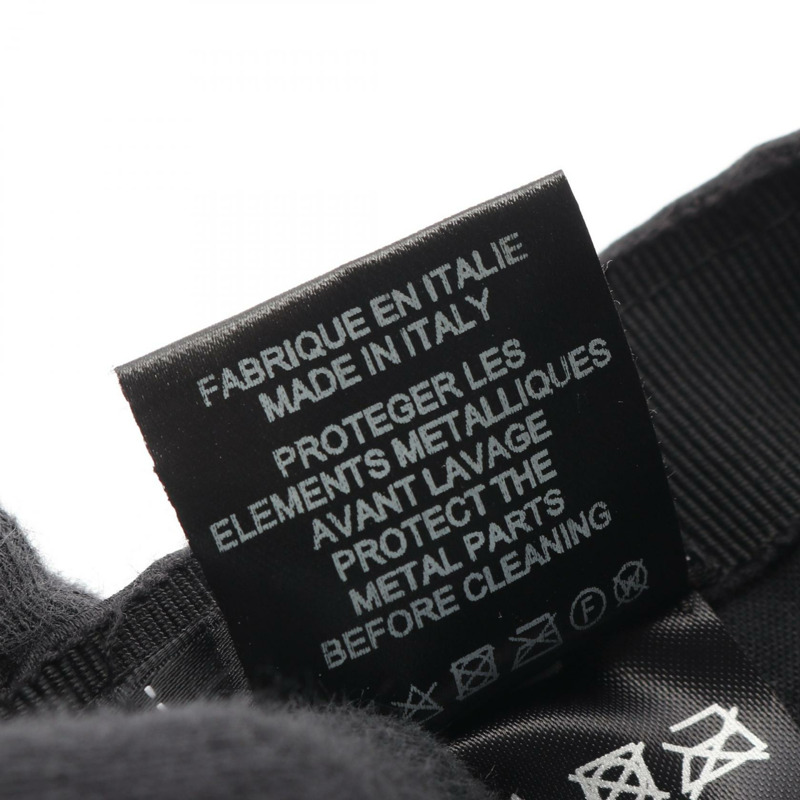 香奈兒 COCO 標誌黑色絲綢女帽（二手）-5