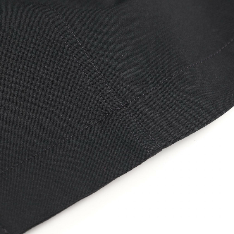 香奈兒 COCO 標誌紐扣半身裙 P04919 羊毛黑色二手女款 38 碼-10