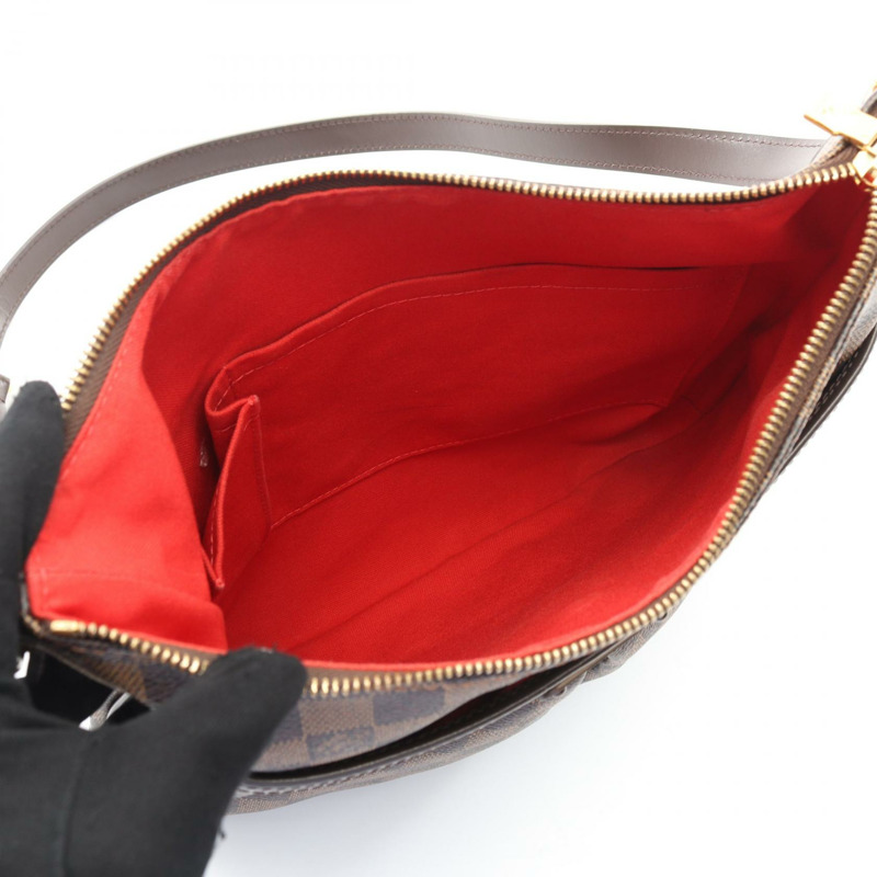 路易威登 Bloomsbury PM 單肩斜背包 N42251 Damier 皮革 Ebene-2