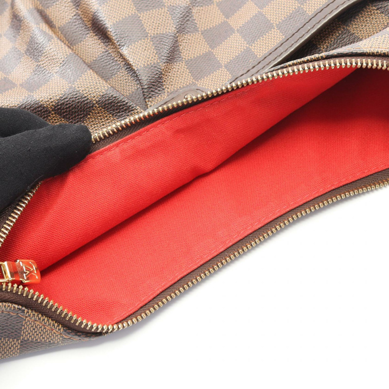 路易威登 Bloomsbury PM 單肩斜背包 N42251 Damier 皮革 Ebene-7