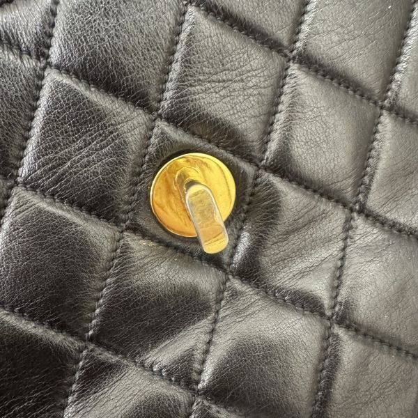 Chanel 手提黑色公事包 辦公包 大容量 vintage 中古 二手-18