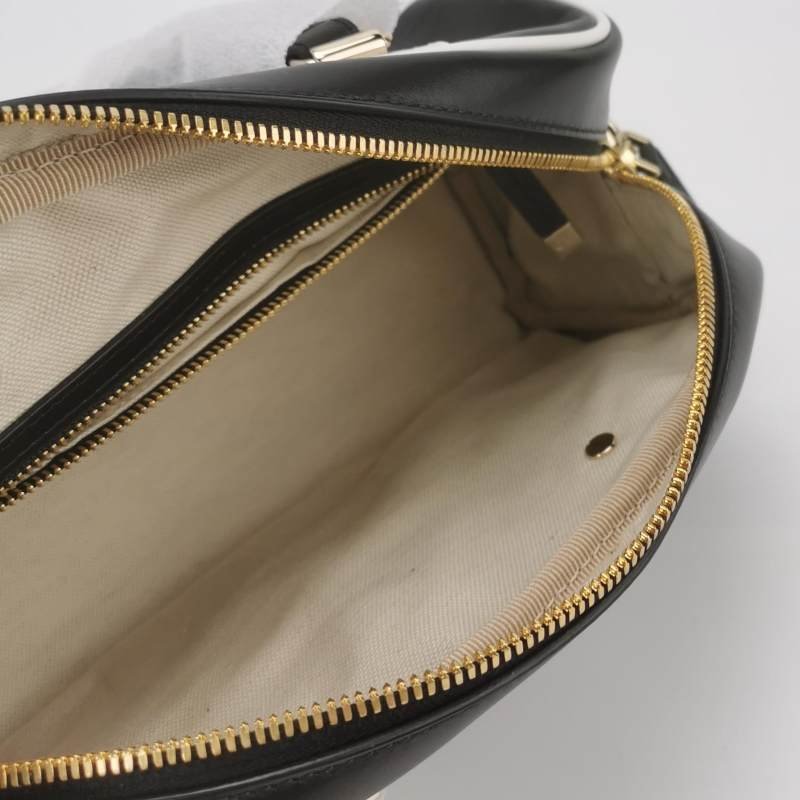 Dior Vibe小號牛皮拼色字母logo單肩包-6