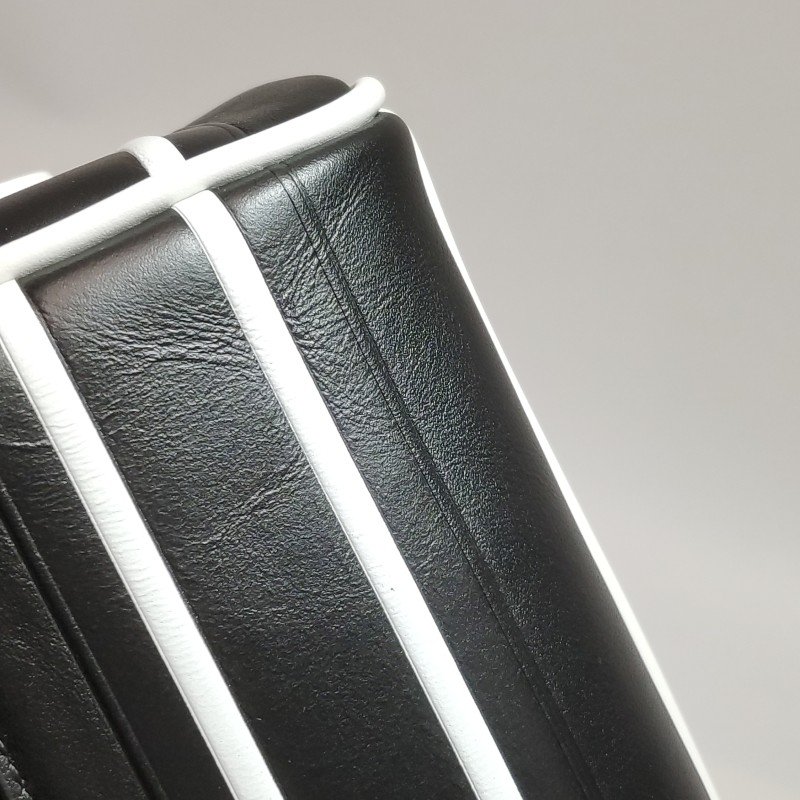 Dior Vibe小號牛皮拼色字母logo單肩包-10