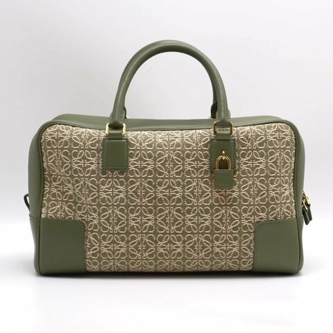 LOEWE Amazona手提包 28 - 酪梨綠