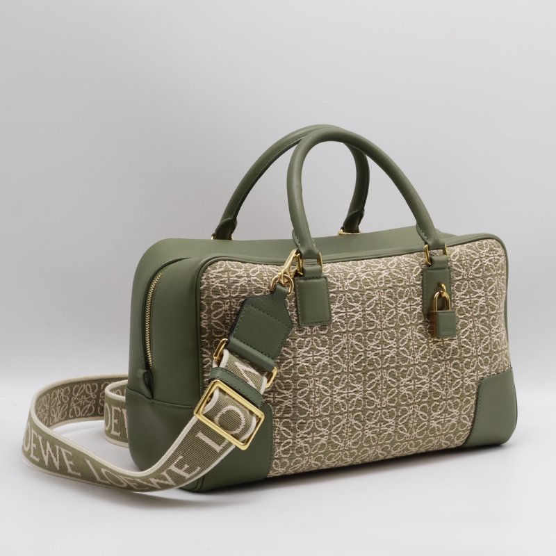LOEWE Amazona手提包 28 - 酪梨綠-6