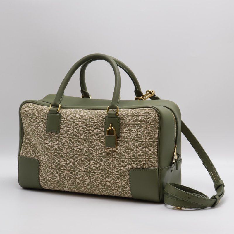 LOEWE Amazona手提包 28 - 酪梨綠-7