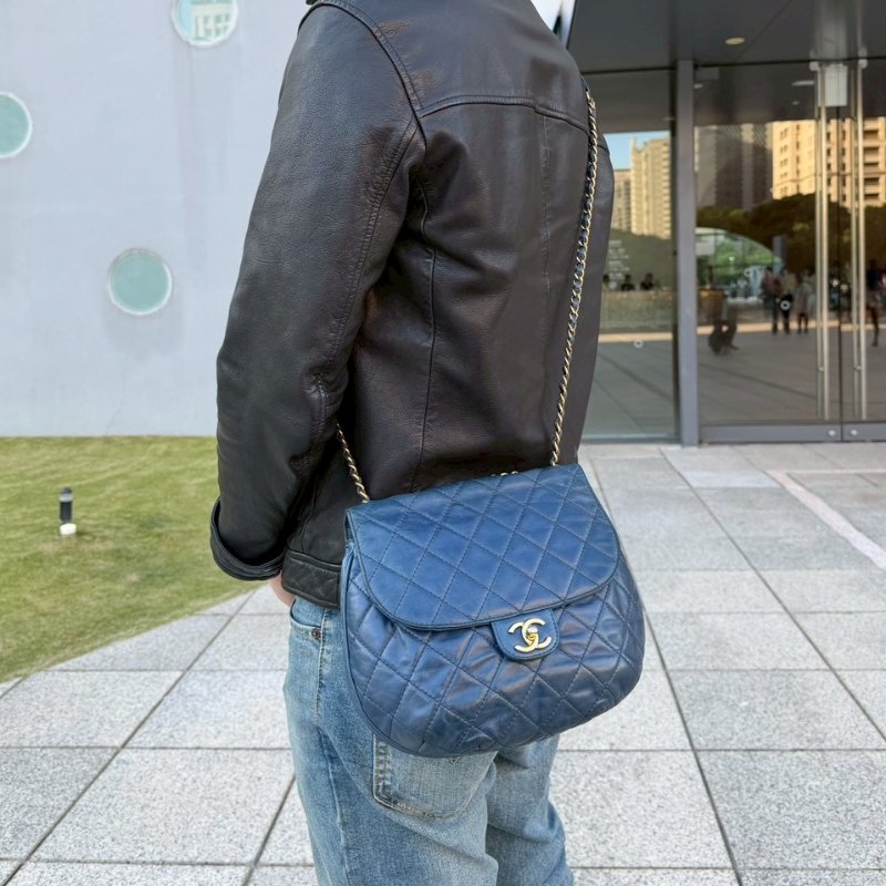 Chanel Vintage 半圓口蓋包 20445477-8