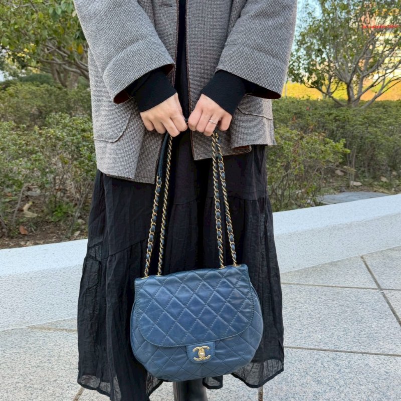 Chanel Vintage 半圓口蓋包 20445477-9