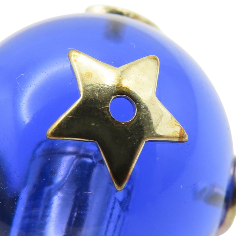 藍色 金屬 PVC 四葉草/星星/蜜蜂 Tribales 針式耳環【Dior 迪奧】 E2319WOMPL-8