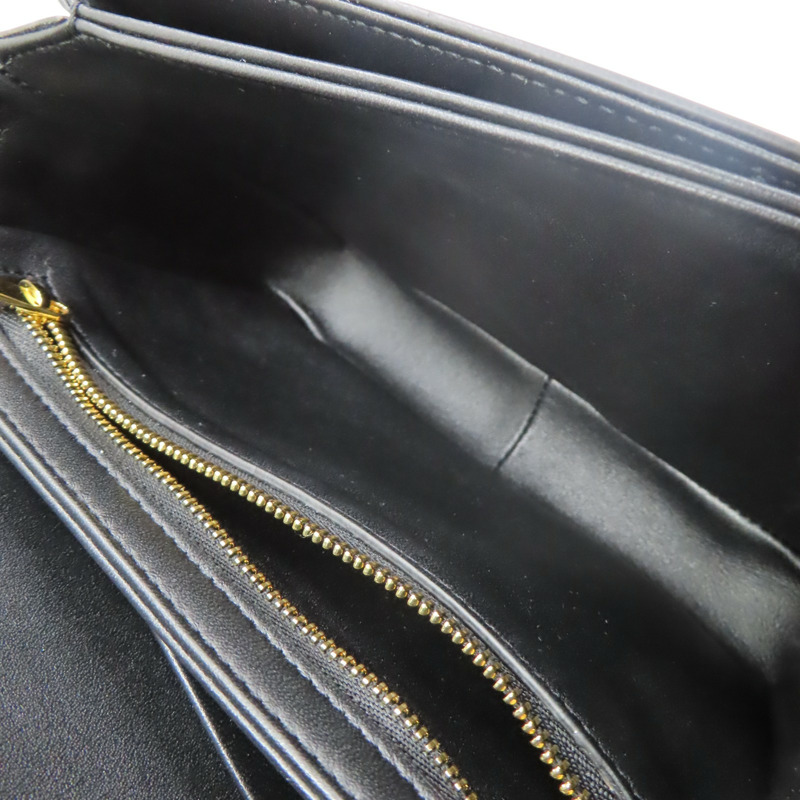 黑色 牛皮 TEEN TRIOMPHE 肩背包 188423【CELINE 賽琳】 188423-4