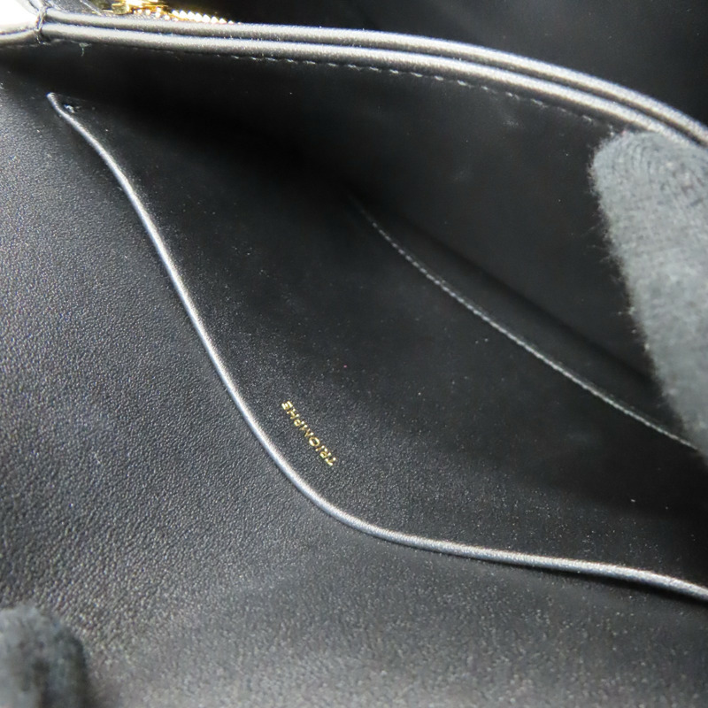 黑色 牛皮 TEEN TRIOMPHE 肩背包 188423【CELINE 賽琳】 188423-6