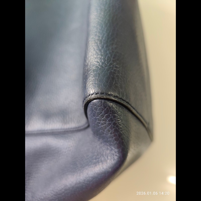 Gucci深藍拼孔雀藍 SWING大號-15