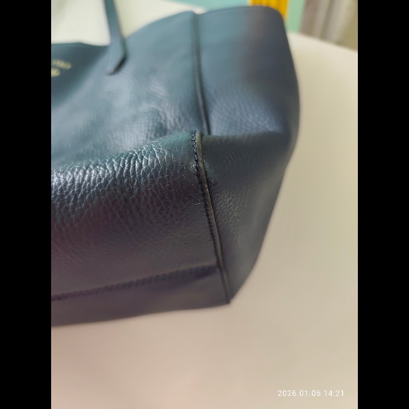 Gucci深藍拼孔雀藍 SWING大號-17