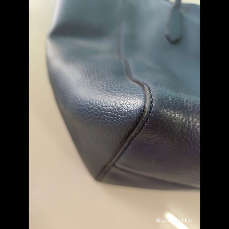 Gucci深藍拼孔雀藍 SWING大號-18