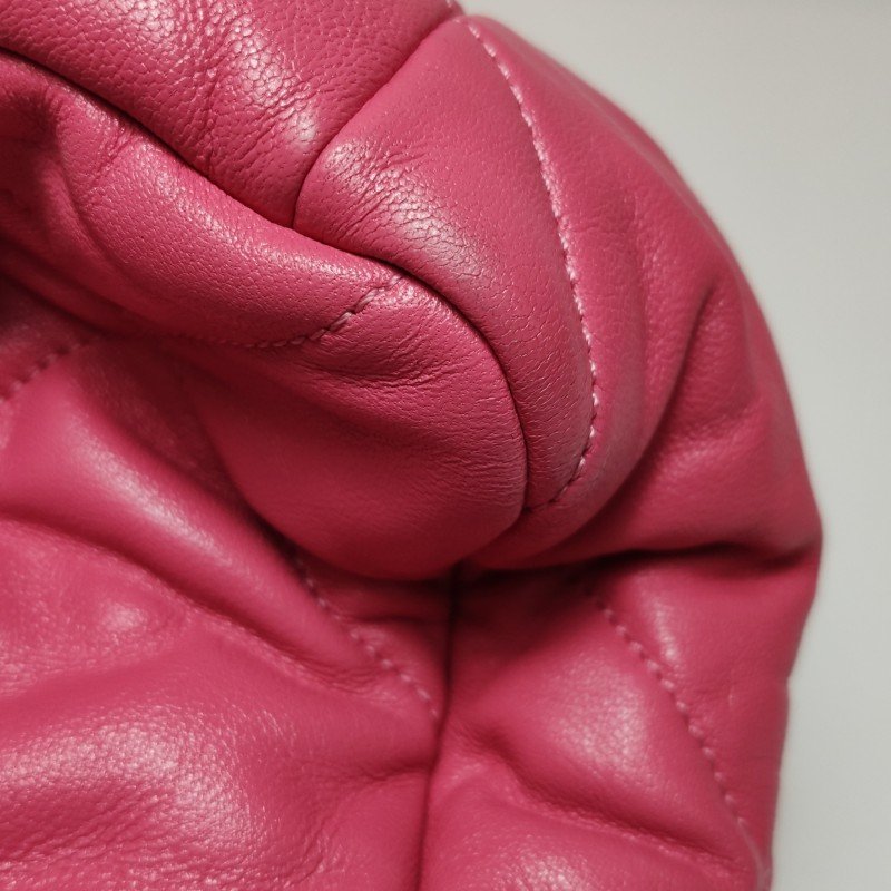 Chanel 19Bag大號羊皮菱格絎縫穿皮雙C扣斜挎包單肩包-19