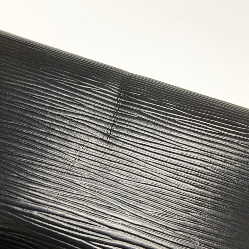 LOUIS VUITTON SPEEDY 25 黑色EPI牛皮水波紋波士頓包手提包金色五金中古款-7