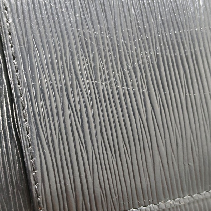 LOUIS VUITTON SPEEDY 25 黑色EPI牛皮水波紋波士頓包手提包金色五金中古款-11