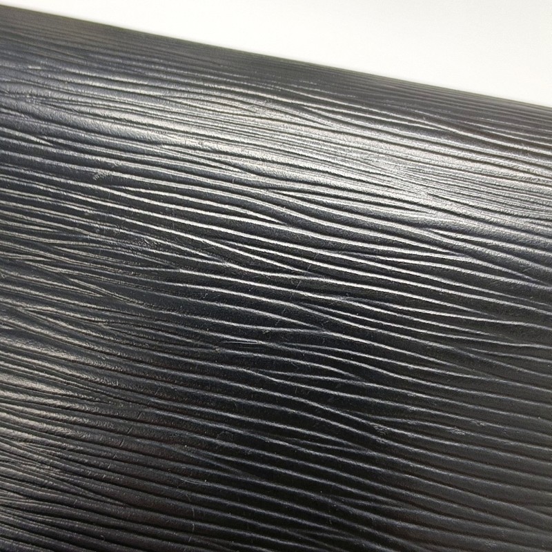 LOUIS VUITTON SPEEDY 25 黑色EPI牛皮水波紋波士頓包手提包金色五金中古款-14