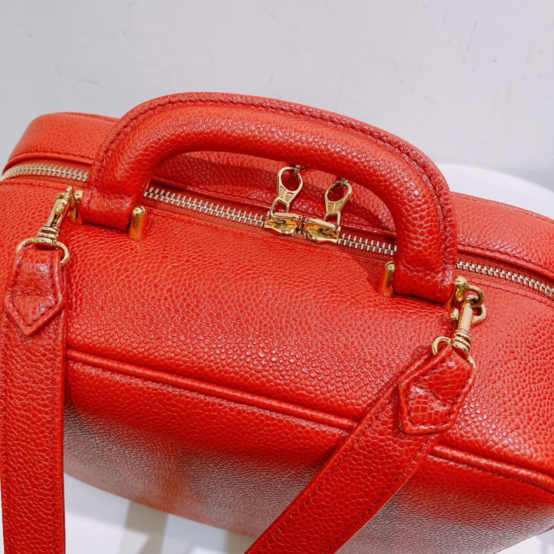 TW4626 Chanel 香奈兒復古CC字化妝包包Vintage CC Stitch Vanity Handbag Calfs-19