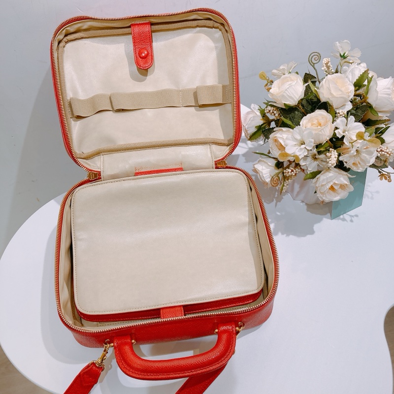 TW4626 Chanel 香奈兒復古CC字化妝包包Vintage CC Stitch Vanity Handbag Calfs-29