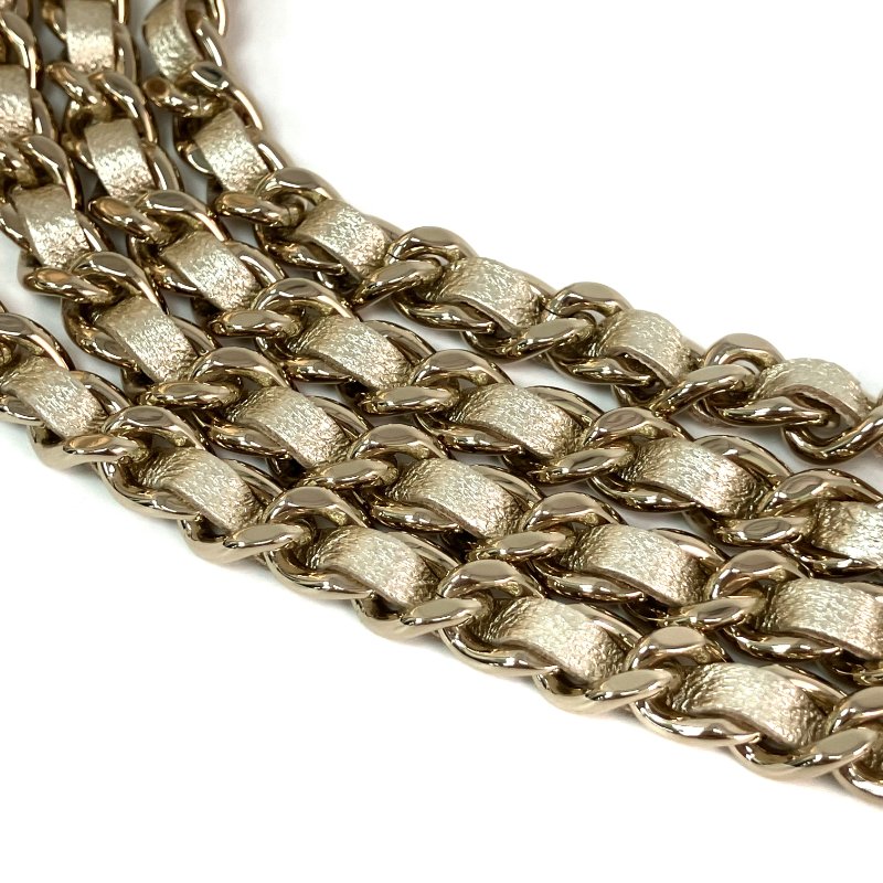 △ Chanel 香奈兒 Gold Lambskin Gold Tone Metal Mini Vanity Case AP3459 金色小羊皮金色金屬迷你化妝箱 - 257024981-11