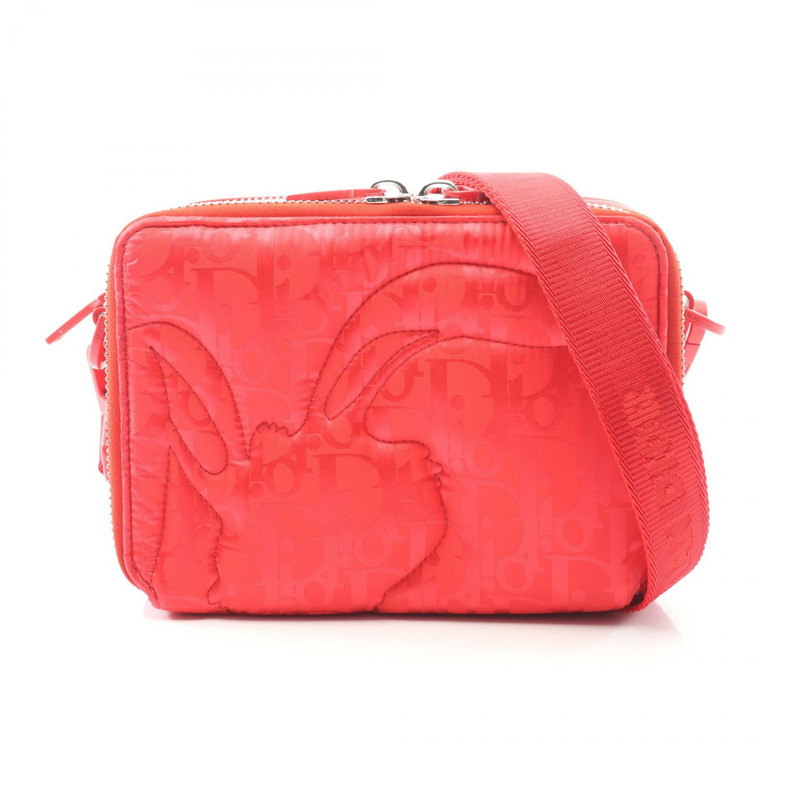 Christian Dior ERL Mirage 肩斜背包 2ESBC119RAY 尼龍皮革 二手-0