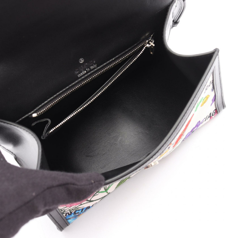 GUCCI BALENCIAGA Hacker Project Flora Hourglass 單肩斜背包(二手)-2