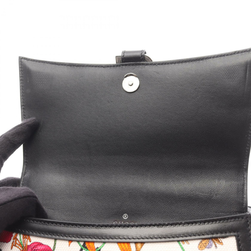 GUCCI BALENCIAGA Hacker Project Flora Hourglass 單肩斜背包(二手)-4