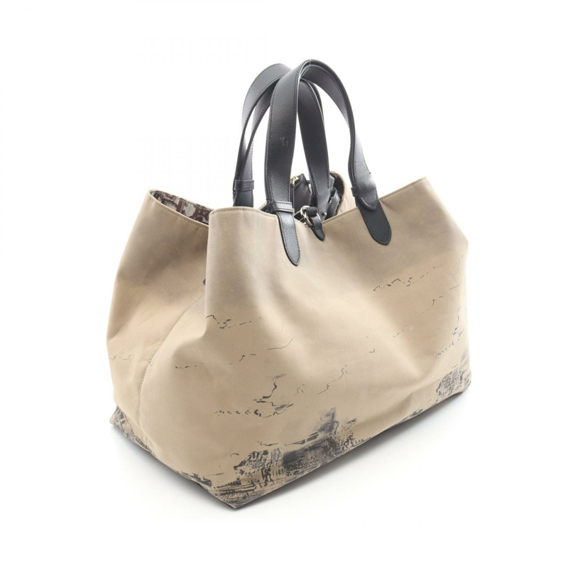 Christian Dior Toujours Oblique 大托特包手袋帆布皮革米色二手-1