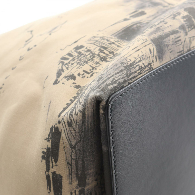 Christian Dior Toujours Oblique 大托特包手袋帆布皮革米色二手-4