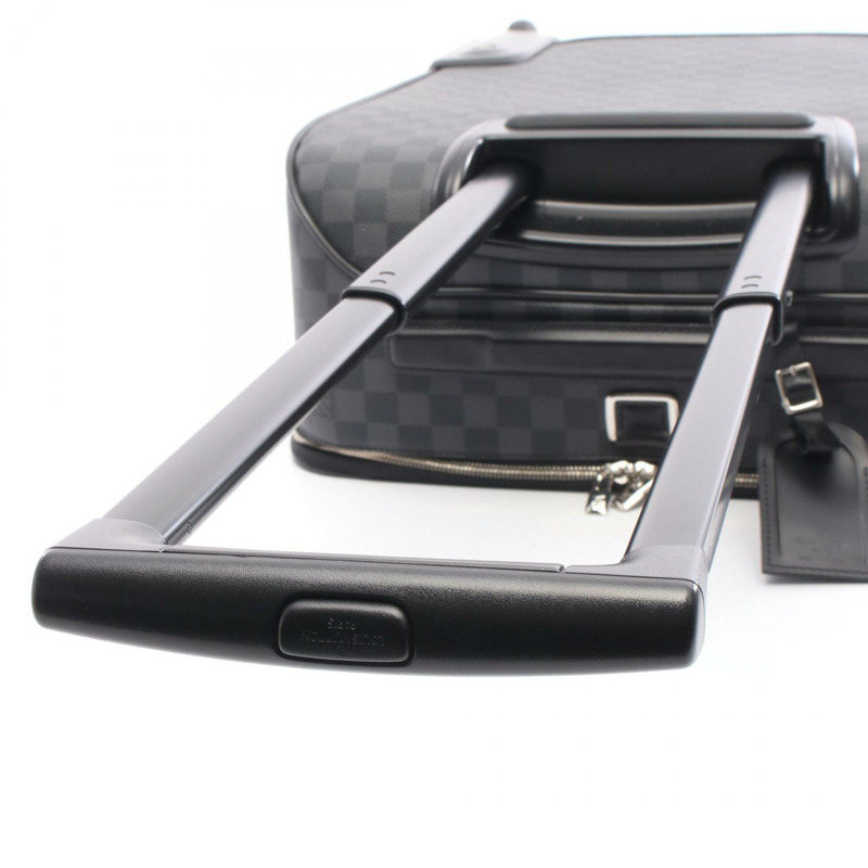 路易威登 Pegase 55 旅行手提包/行李箱 N23299 Damier Graphite 二手 LV-5