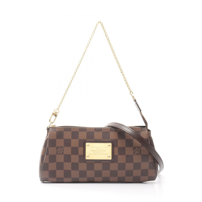路易威登 Eva Chian 單肩斜背包 N55213 Damier Ebene 二手 LV-0