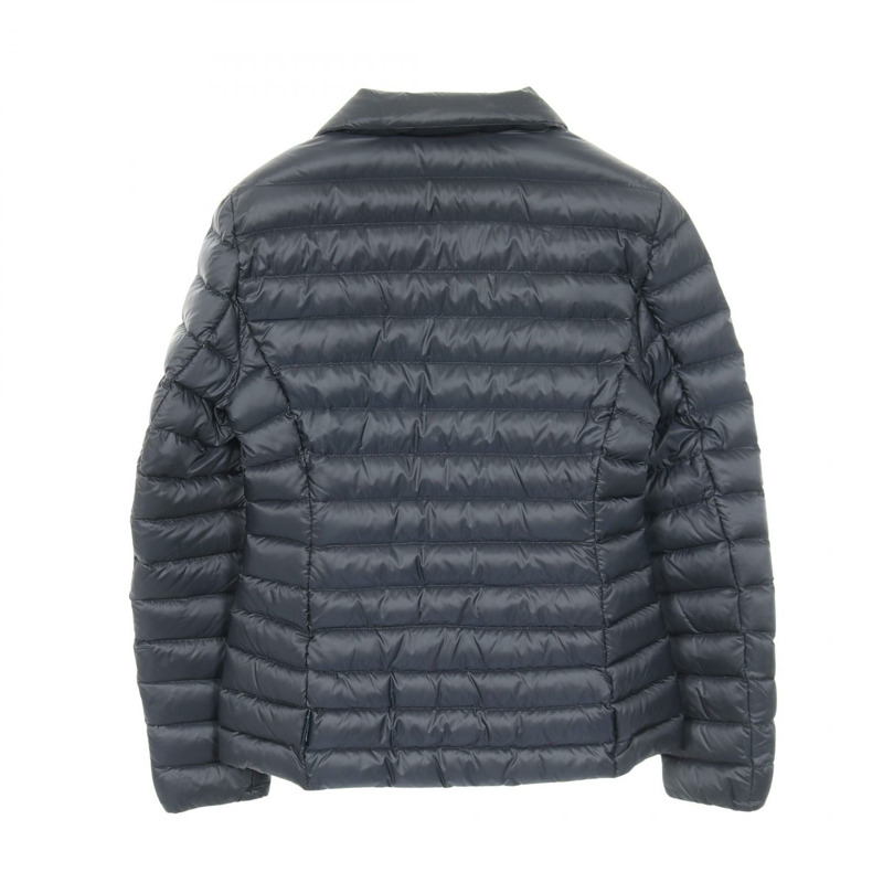 MONCLER OPALE 尼龍海軍藍羽絨服，二手女款 1 碼-1