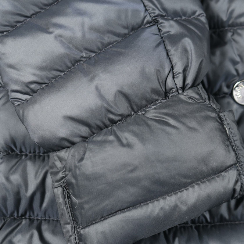 MONCLER OPALE 尼龍海軍藍羽絨服，二手女款 1 碼-8